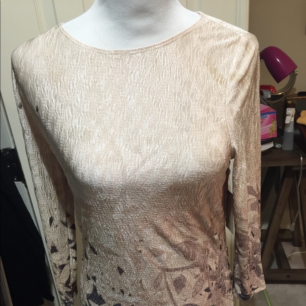 NWT Coldwater creek crinkle top